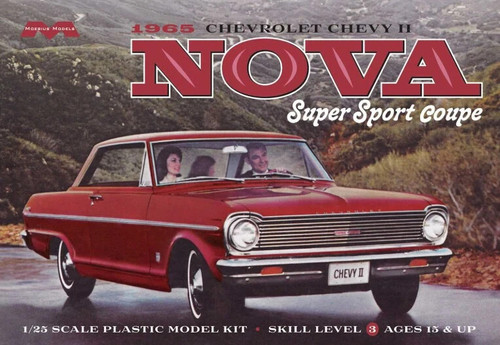 Moebius Models 2320 1964 Chevy Nova Super Sport 1/25 Model Kit