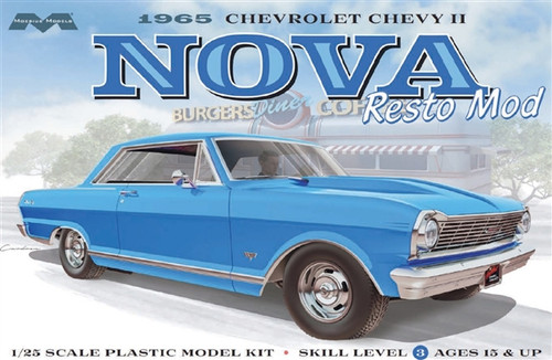Moebius Models 2320 1964 Chevy Nova Super Sport 1/25 Model Kit
