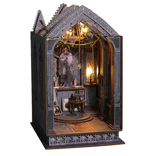 Know Me KM0120-SL16 Quiet Night Gothic Book Nook