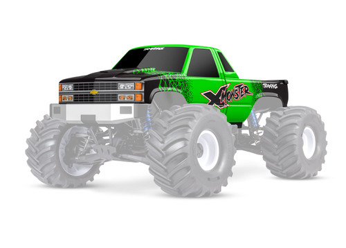 Traxxas XMAXX MT CHEVY GRN Body