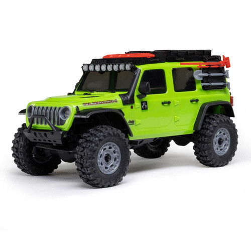 Axial 1/30 SCX30 Jeep Wrangler JLU 4X4 RTR Brushed Rock Crawler (Battery & Charger Included), Green Axial 1/30 SCX30 Jeep Wrangler JLU 4X4 RTR Brushed Rock Crawler (Battery & Charger Included), Green