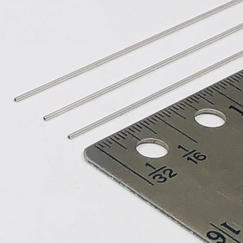 Albion Alloys MAT05 Aluminium Micro Tube 0.5 mm x 0.3 mm i.d. 3pcs Albion Alloys MAT05 Aluminium Micro Tube 0.5 mm x 0.3 mm i.d. 3pcs