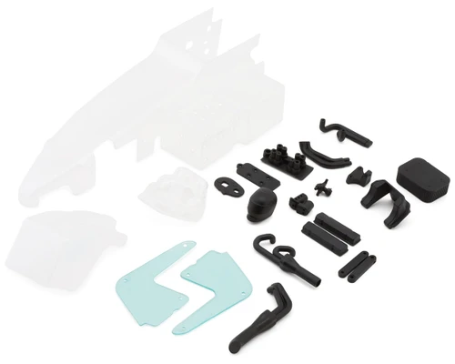 1RC Racing 6061 1/18 Super Modified Body Set (Clear)