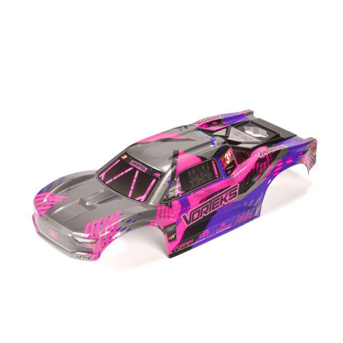 Arrma 2145 VORTEKS Clipless Painted Decaled Body, Purple