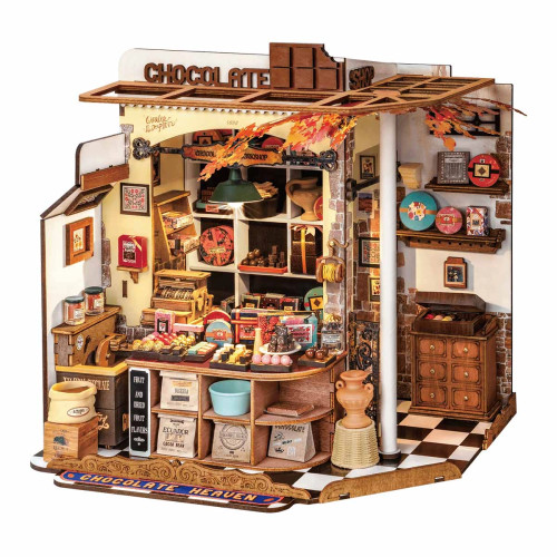  Rolife DG174 Henry's Chocolate, DIY Miniature House