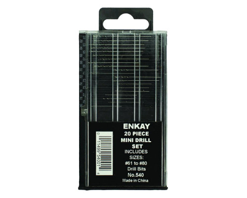Enkay 540 20pc 61 to 80 Mini Drill Set