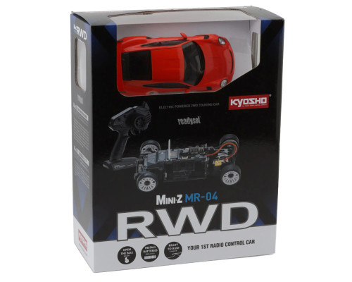 Kyosho 32358OR MR-04 RWD Mini-Z ReadySet w/Porsche 911 GT Body