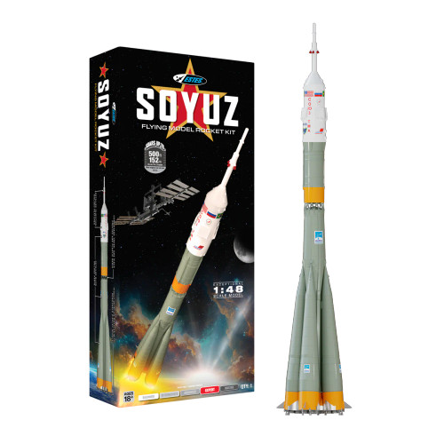  Estes 9732 Pro Series II Soyuz Model Rocket, Expert Skill Level