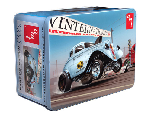 AMT 1513 1933 Willys Gasser Ohio George w/Tin Packaging