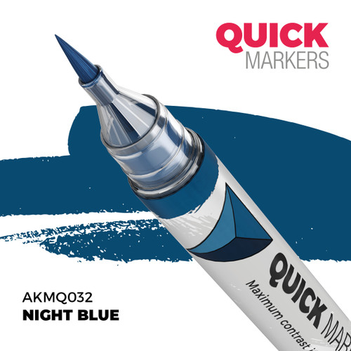 AK Interactive Night Blue - Quick Marker