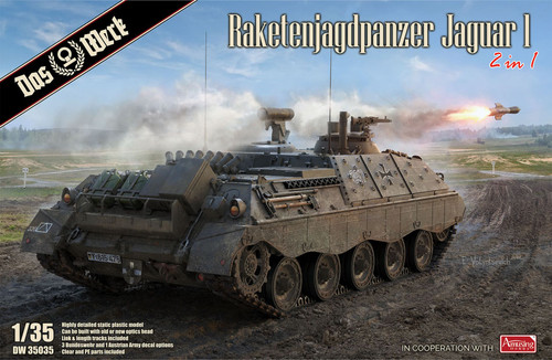 Das Werk 35035 1/35 Raketenjagdpanzer Jaguar 1 (2 in 1)