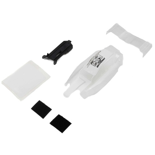 Proline 371517 1/24 Pre-Cut Crowd Pleazer Clear Body with ESC Relocator: Losi Micro-B