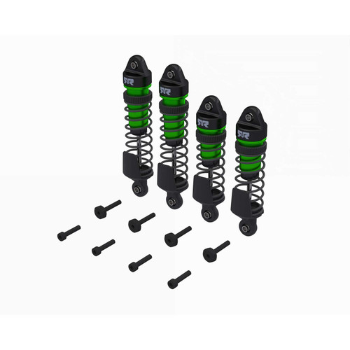 Arrma 2763 Shock Set, F/R Assembled,700cSt Oil (Green) (4Pcs)