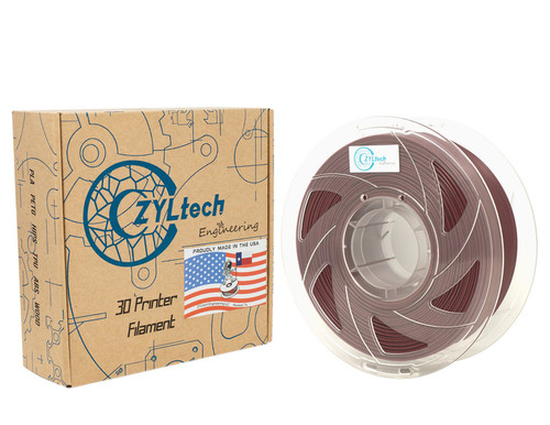 ZYLtech PLA 3D Printer Filament 1.75mm 1 kg/2.2 lbs Color: Maroon