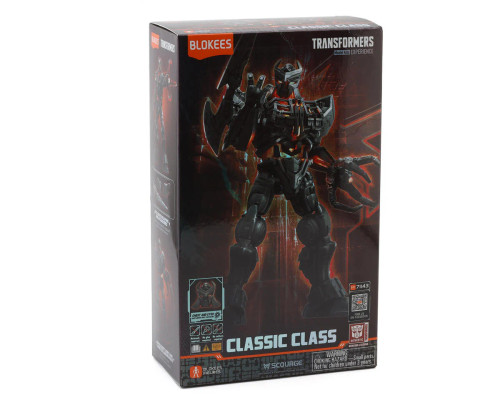  Blokees 71143 Transformers Classic Class 03 Scourge Plastic Model Kit (Rise of the Beasts)