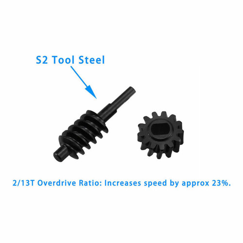  Hot Racing 2/13T Overdrive Worm Gear Set - SCX30
