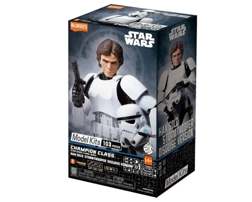 Blokees 75803 Champion Class Star Wars: A New Hope™ Han Solo™ Stormtrooper™ Disguise Plastic Model Kit