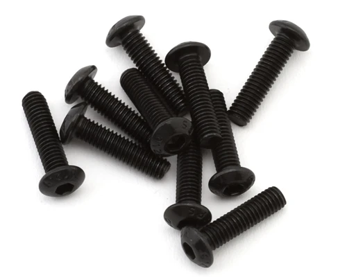  EcoPower 3mm "High Strength" Steel Button Head Screws (10) (3x12mm)