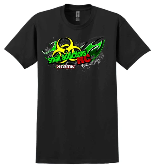 Small Addictions RC Logo "Arrma" Graphic T- Shirt, Adult 2XL