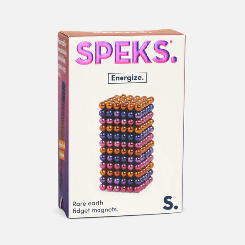 Speks 432 Fidget Magnets - Gradient Energize Red