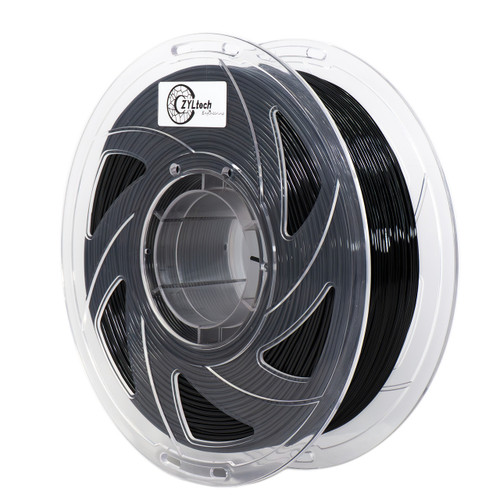 ZYLtech TPU 95A High Flow High Speed 3D Printer Filament 1.75mm 1 kg/2.2 lbs: Black