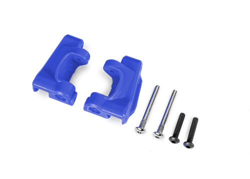  Traxxas 9135-BLUE Blue Extreme Heavy-Duty Caster Blocks (L&R)