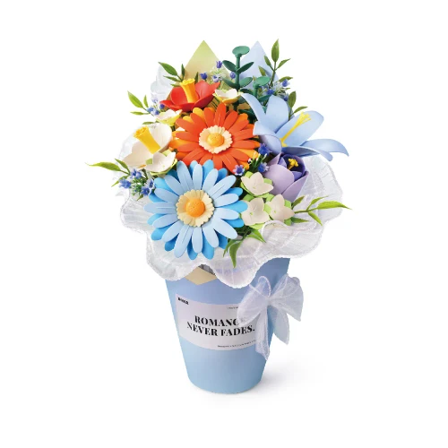  ROKR Twilight Sky Bouquet DIY Flower 3D Puzzle AF03J