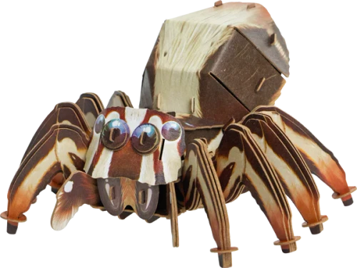  MakeBug D0054 Deep Jungle Jumping Spider 3D Kraft Paper Puzzle