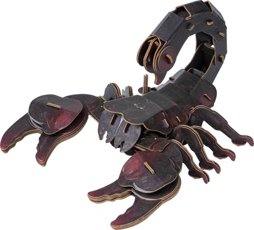 MakeBug D0053 Deep Jungle Rainforest Scorpion 3D Kraft Paper Puzzle