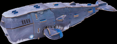  MakeBug D0047 MECH Series Sperm Whale 3D Kraft Paper Puzzle