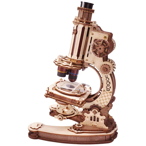 ROKR Microscope - 3D Wooden Puzzle ST005