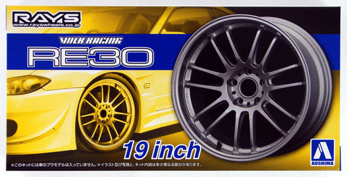  Aoshima 1/24 TUNED PARTS #48 Volk Racing RE30 19 Inch