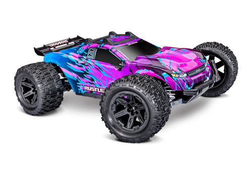 Traxxas 67464-4-PRPL Rustler 4X4 Brushless, Purple