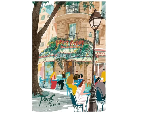 Rolife Leisure in Paris 1000 Piece Jigsaw Puzzle EPT004
