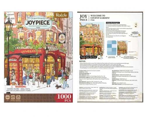 Rolife Welcome to Covent Garden 1000 Piece Jigsaw Puzzle EPT006
