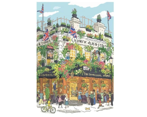 Rolife Pub in London 1000 Piece Jigsaw Puzzle PT007