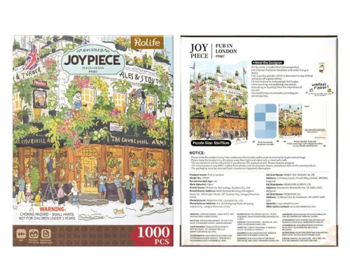 Rolife Pub in London 1000 Piece Jigsaw Puzzle PT007