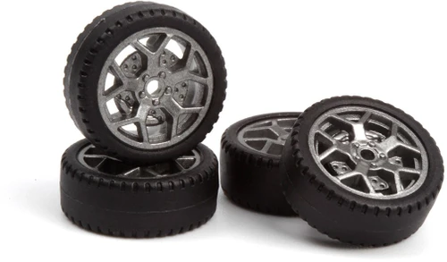  BlackZon 548142 Wheels/Tires Assembled for Blackzon Myte - Drift (4pcs)