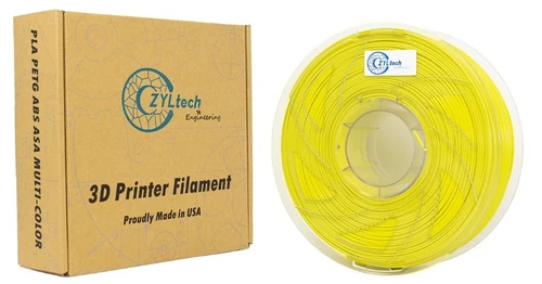 ZYLtech ABS 3D Printer Filament 1.75mm 1 kg/2.2 lbs Color: Powertool Green