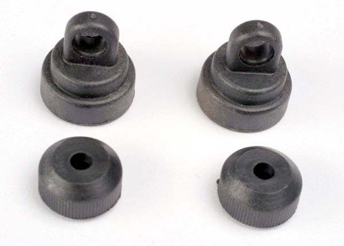 Traxxas 3767 Shock Caps & Bottoms (2) (Slash)