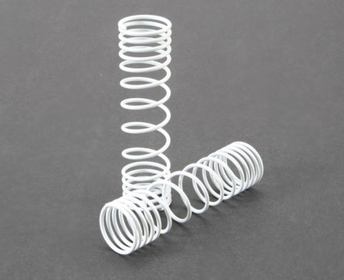 Traxxas Rear Shock Spring Set (White) (2) (Slash)