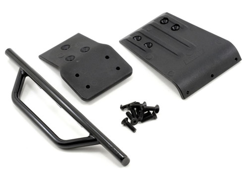 RPM 80022 Traxxas Slash 4x4 Front Bumper & Skid Plate (Black)