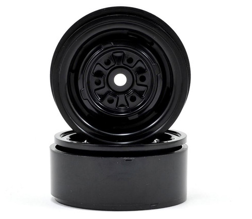 Gmade VR01 1.9" Beadlock Rock Crawler Wheels (2) (Black) Sawback