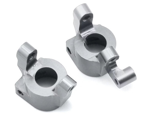 ST Racing Concepts STA31382S SCX10 II Aluminum Front C-Hubs (2) (Silver)