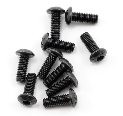 ProTek RC 3202 3x8mm "High Strength" Button Head Screws (10)