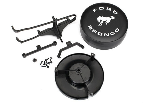 Traxxas 8074 Spare Tire Mount & Cover (Ford Bronco)