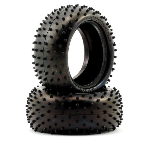 Schumacher Racing U6516 "Mini Spike 2" 2.2 1/10 Buggy Rear Tires (2) (Green)