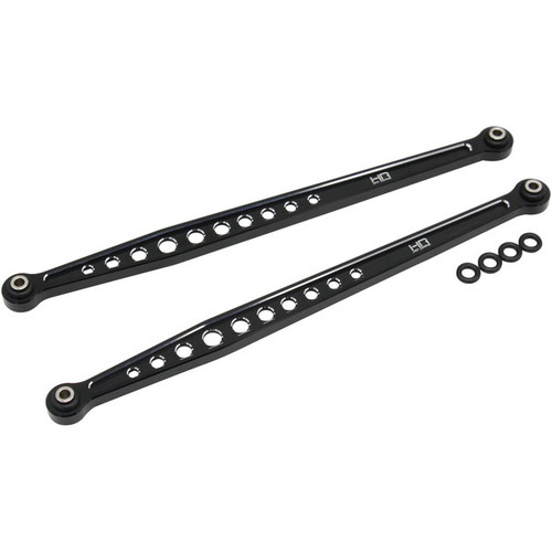 Hot Racing TUDR56U01 Black Aluminum Rear Upper Arms Desert Racer