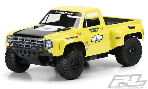 Pro-Line 351000 1978 Chevy C-10 Race Truck Short Course Truck Body (Clear)