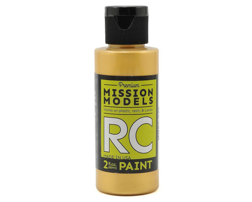 Mission Models RC020 Pearl Gold Acrylic Lexan Body Paint (2oz)